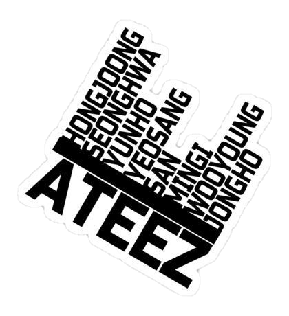 Ateez Logo White Png - ATEEZ 2020