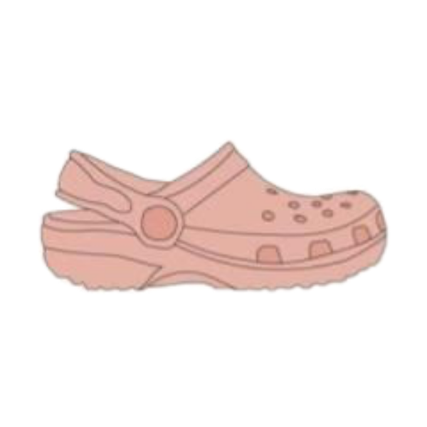 white crocs sticker