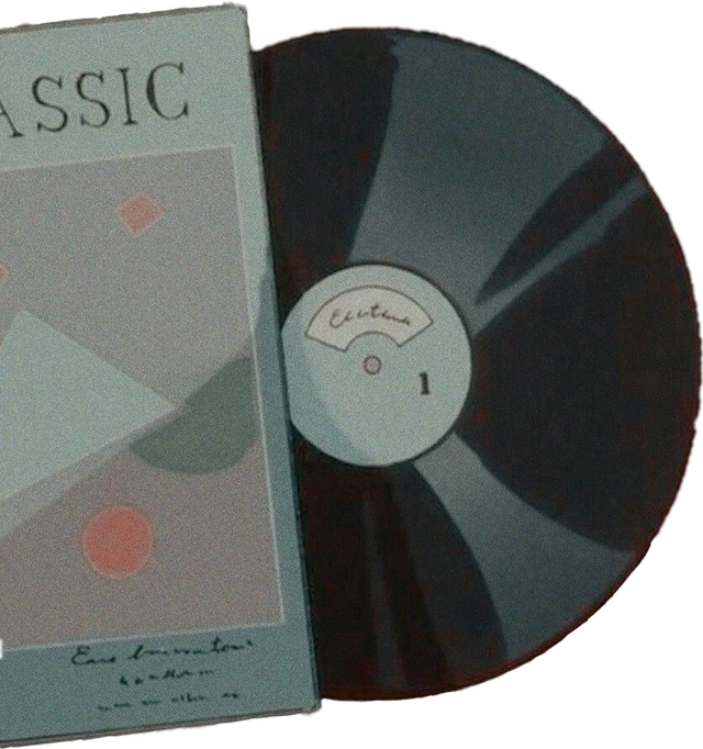 Art Anime Aesthetic Record Sticker By Heaven Leigh