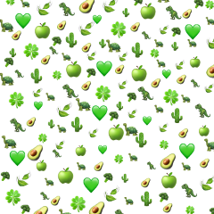 фон авокадо зеленый эмоджи черепаха freetoedit