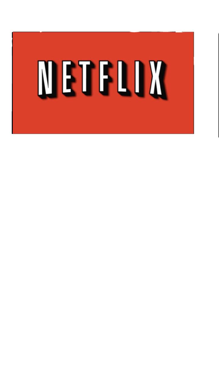 netflix red white aesthetic tumbrl sticker by @anagomez174