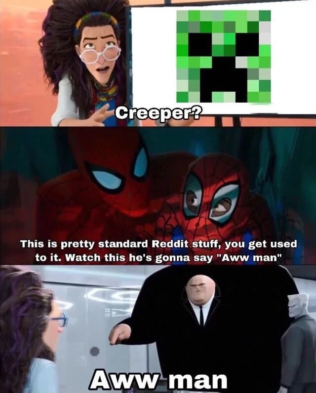 Creeper Minecraft Meme Image By Dat One Boi