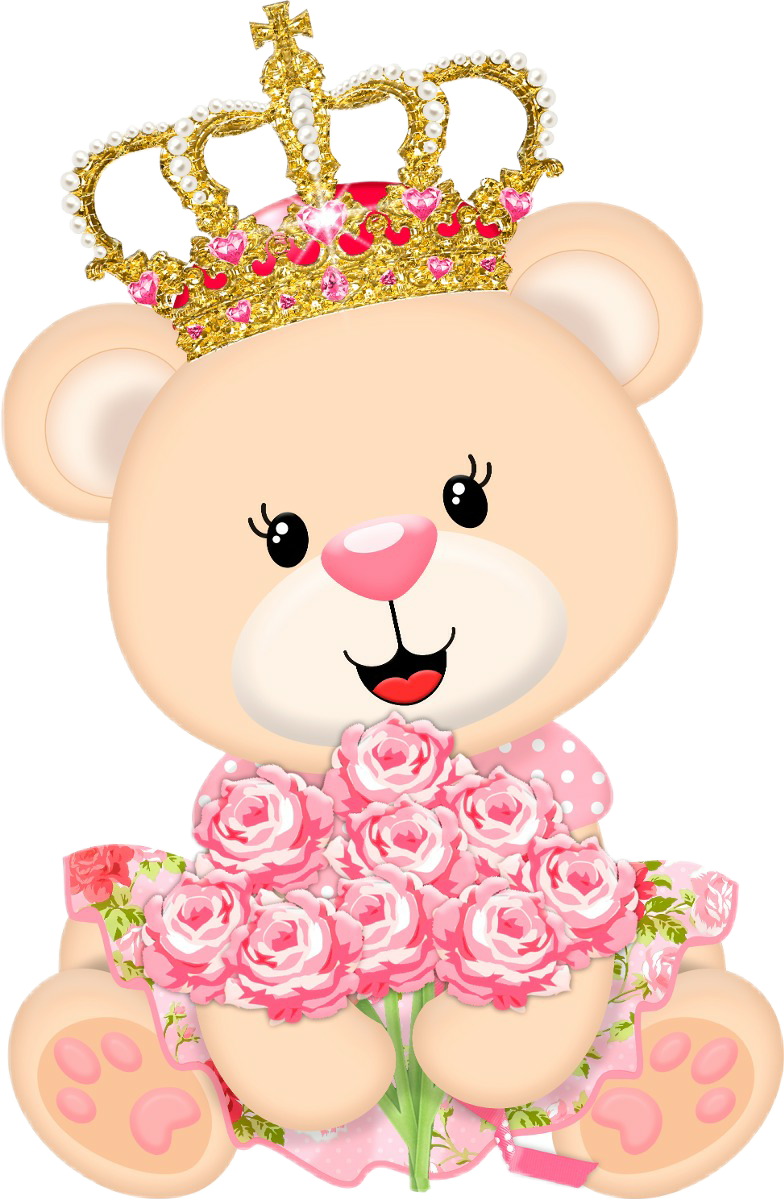 teddy bear with a crown