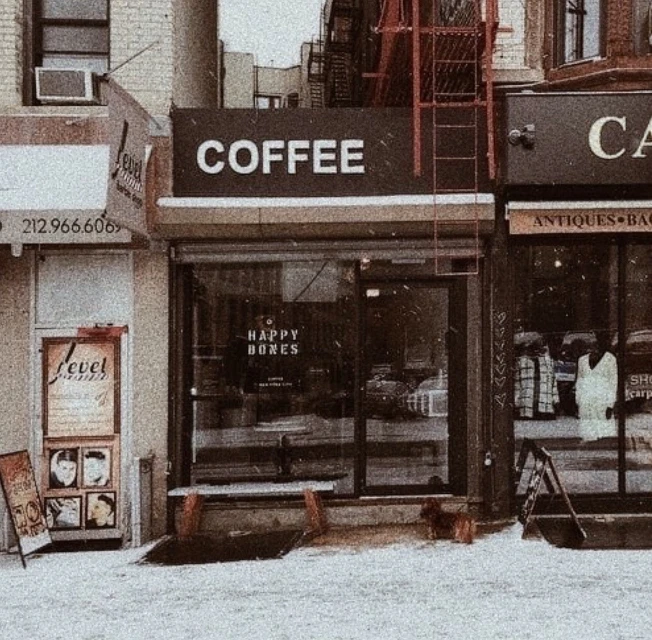 Aesthetic Coffeeshop 1900 S Coffee Image By