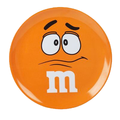scorange orange candy m mandms sticker by @idcwalaa