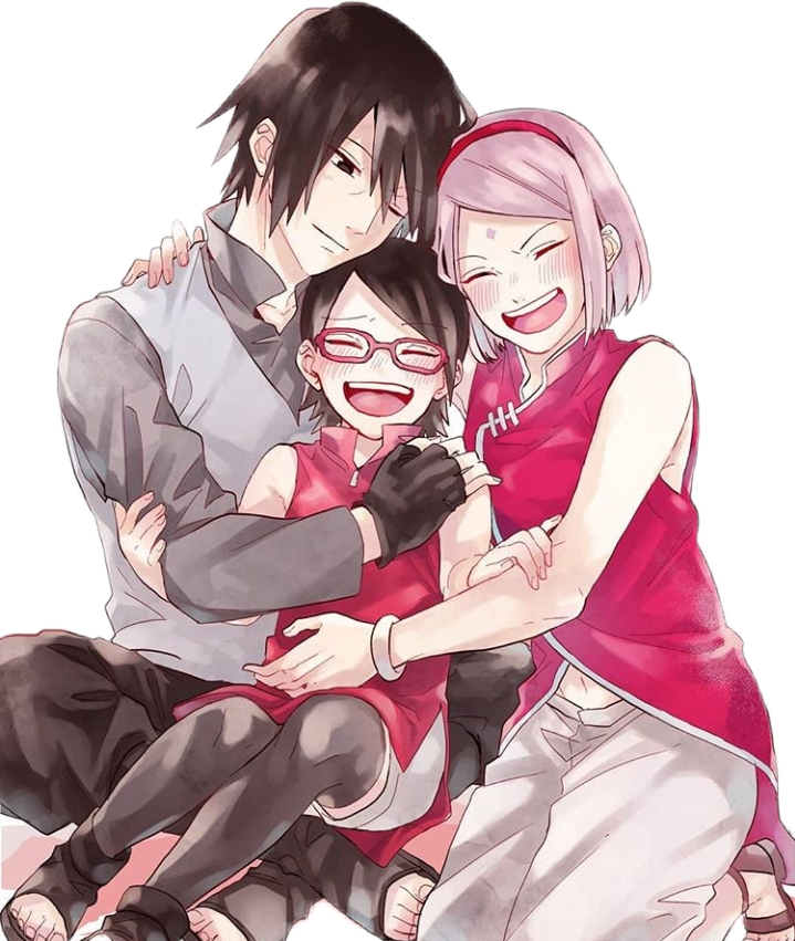 Sakura Sasuke Sarada Uchiha Sticker By Temarinara07