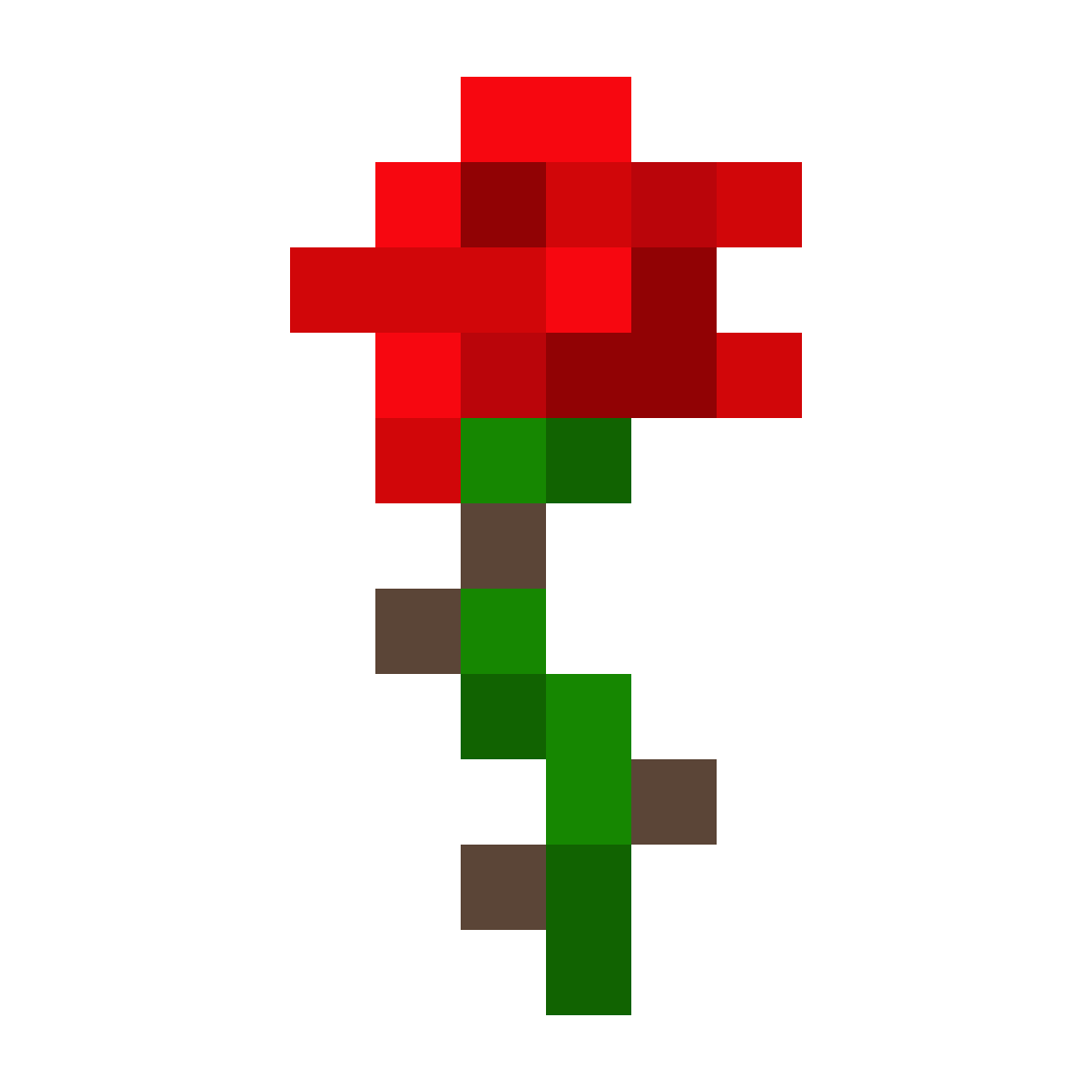minecraft flower minecraftflower mc sticker by bbyimurs