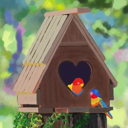 amor dcbirdhouses birdhouses