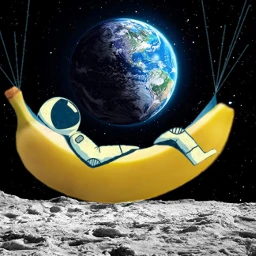 ircbanana banana freetoedit spaceman