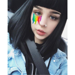 girl edit rainbow arcoiris tumblr