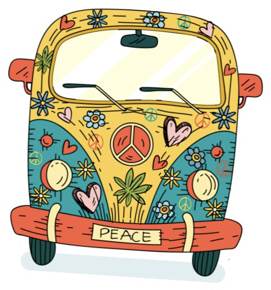 scpeacestickers peacestickers peace van sticker by @gigilyn