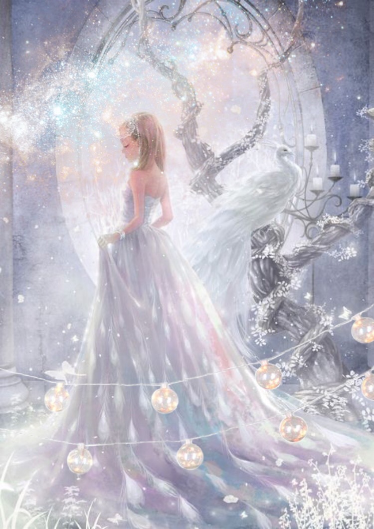 Freetoedit Bride Snow Queen Elf Snowqueen Wedding Dress