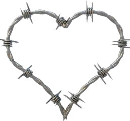 heart barbedwire goth barbedwireheart gothheart freetoedit