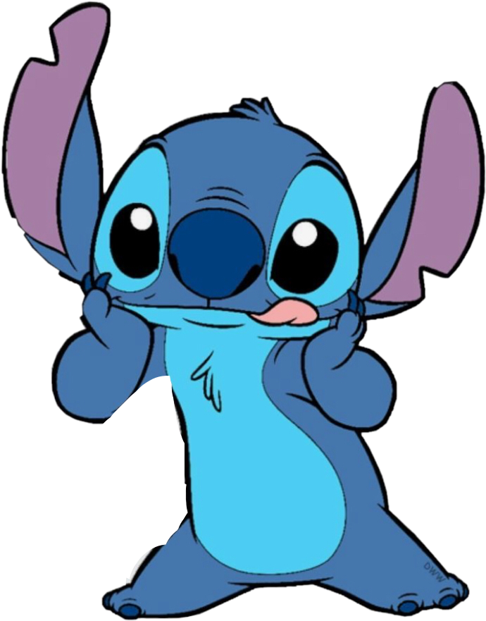 stich liloandsich blue cute sticker by @ieditstickers