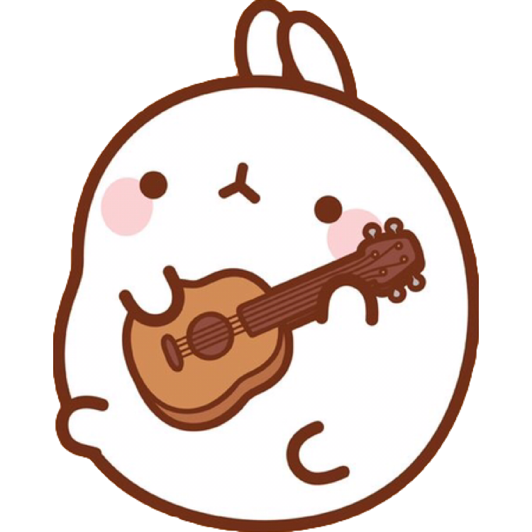 Molang Study Bunny Kawaii Freetoedit Kawaii Study Pngmolang Png ...