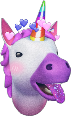 unicorn purple pink aesthetic freetoedit