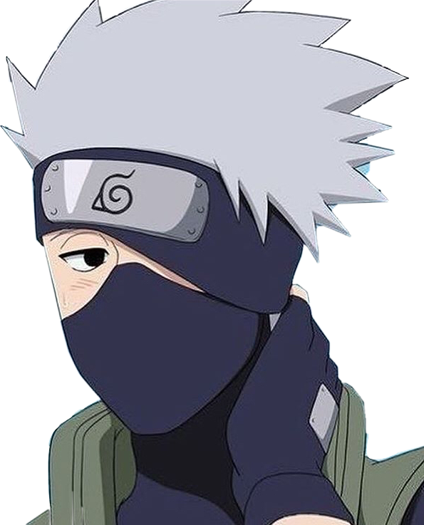 Kakashi Naruto Freetoedit Sticker By @lenkagamines Wig