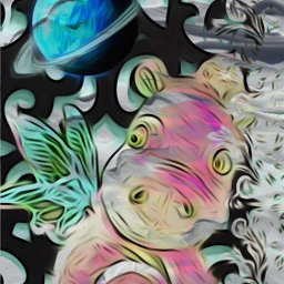 freetoedit hippo lace planet canvastexture eccanvastexture
