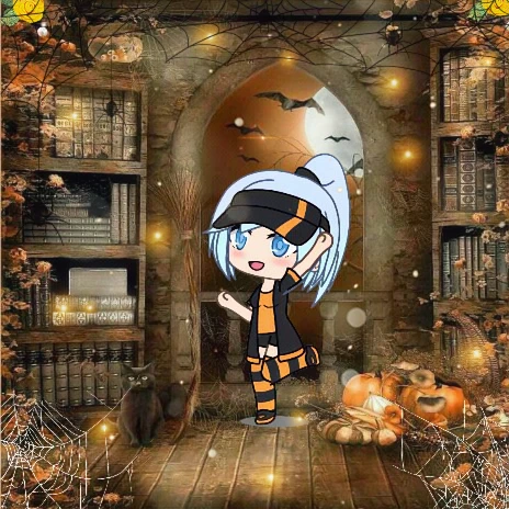 Gacha Club Halloween Party Edit Challenge on Picsart