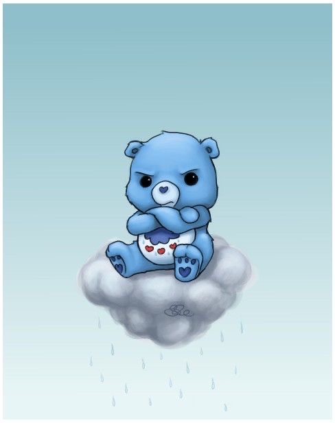 rainy day care bear