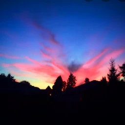 freetoedit sunset beautiful pcbluehour bluehour