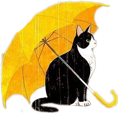 umbrella paraguas cat gato cats freetoedit scumbrella