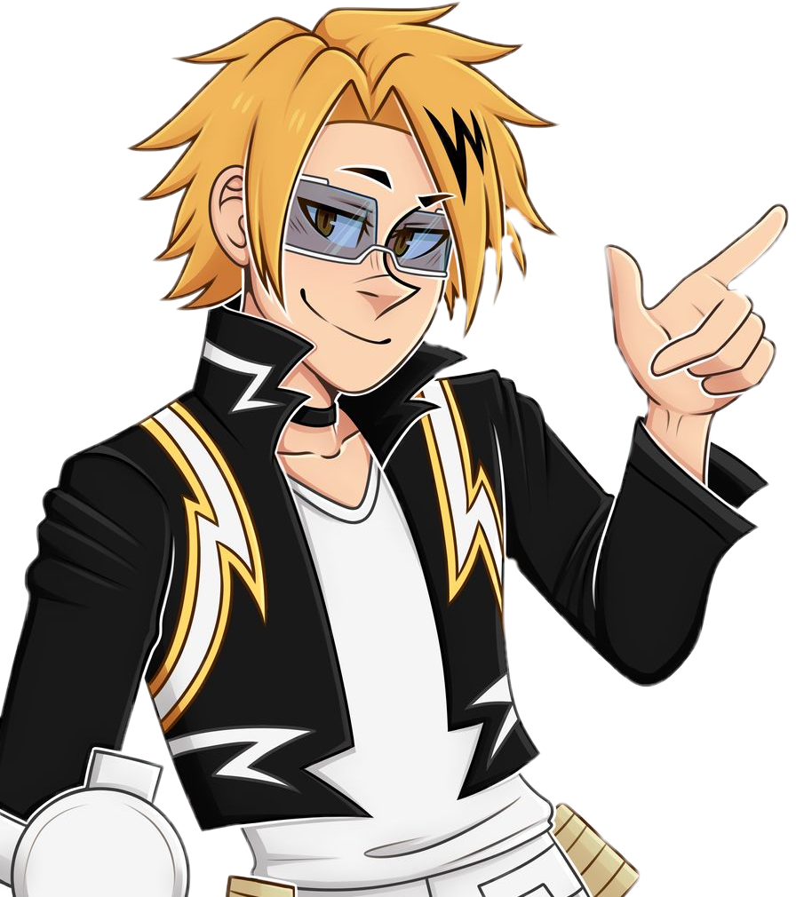 Denki Kaminari Denkikaminari Sticker By Hanjizoesroommate