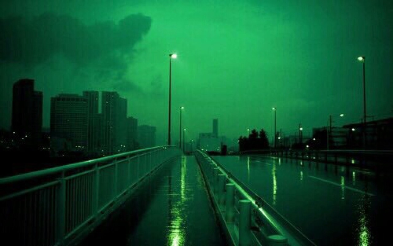#green #greenaesthetic #aesthetic #neon #neongreen #city #neoncity #freetoedit 