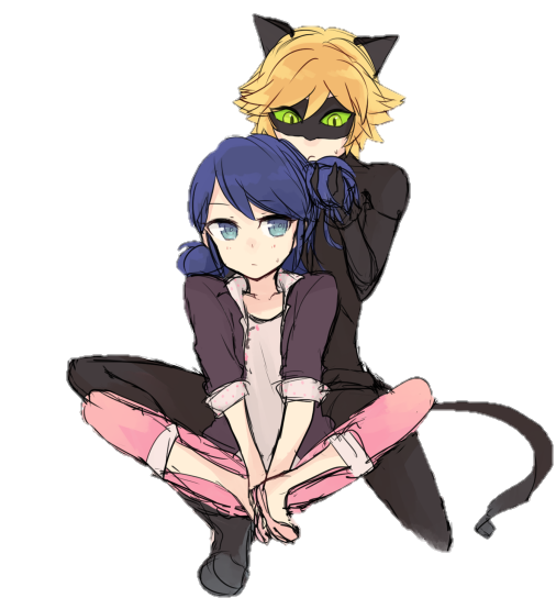 marichat miraculous freetoedit #marichat sticker by @ivinett