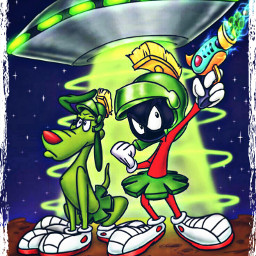freetoedit marvinthemartian martian spaceship space