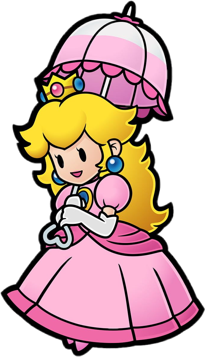 peach princess princesspeach sticker by @amnesia_underscore.
