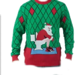 uglychristmassweater santa freetoedit scuglychristmassweater