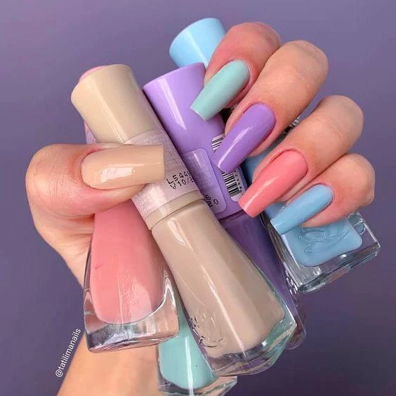 Multicolor Nails Multicolor Image By Welcome Multicolor Nails Multicolor Image By Welcome