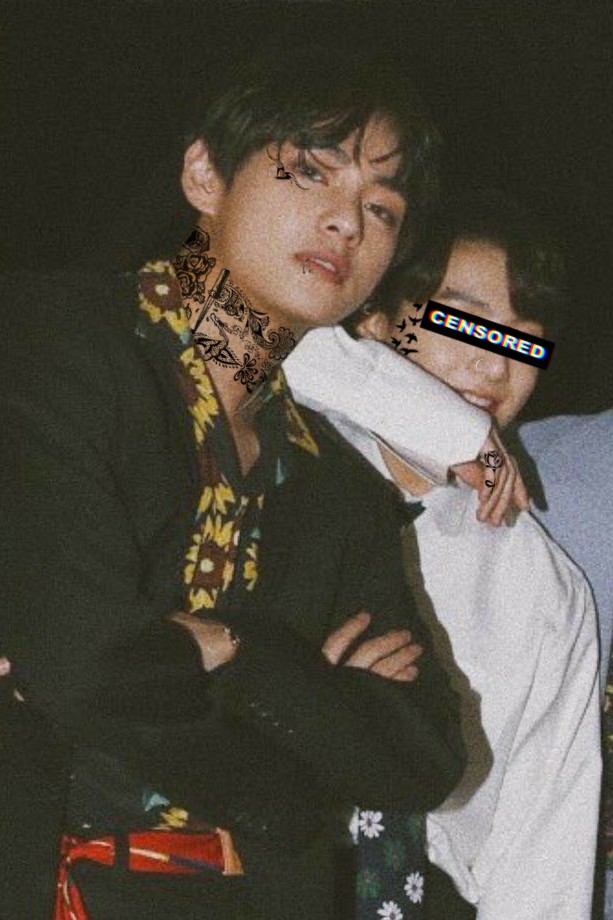 freetoedit taekook tattoo 