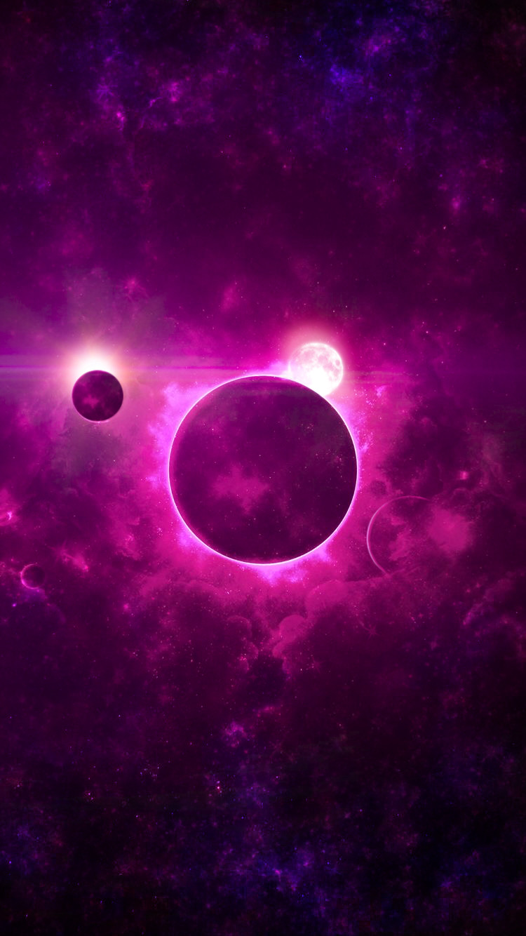 #space #pinkaesthetic #purpleaesthetic #galactic #wallpaper #iphone # ...