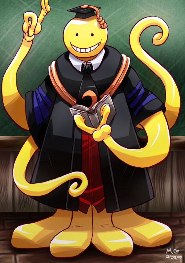 Koro sensei white face
