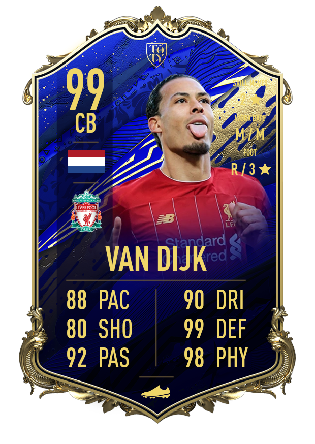 Fifa Fifa20 Vandijk Toty Fut Sticker By @mr Bagernjad