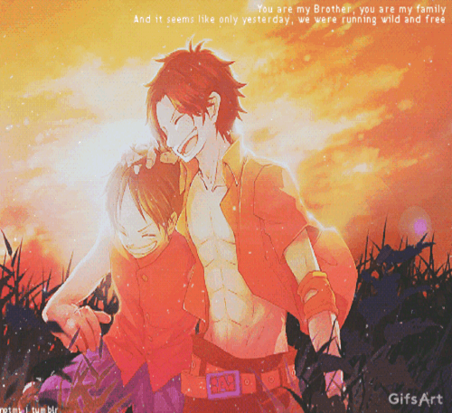 Onepiece Ace Portgasdace Luffy Gif By Tom Onepiece Ace Portgasdace Luffy Gif By Tom