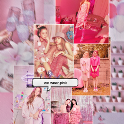 freetoedit pink collage aesthetic blackpink ccpinkaesthetic pinkaesthetic