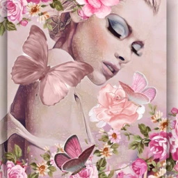 freetoedit pinkauthentic woman flower flowers ccpinkaesthetic