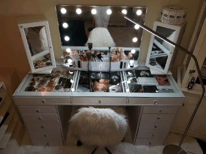 My Impressions Vanity Gif By Evelyn Pendall My Impressions Vanity Gif By Evelyn Pendall, Impressions Vanity Glass Table Top