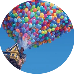 circulo globos colores colors casa freetoedit scballoons balloons