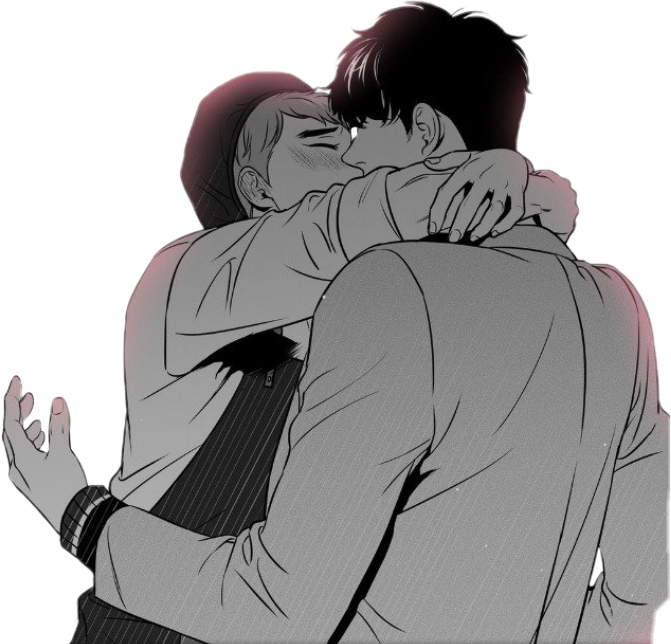 bjalex kiss gay manhwa freetoedit sticker by @yukkitaisho