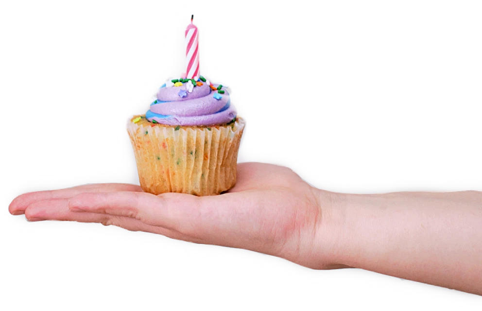 Cupcake Anniversary Birthdaycake Sticker By L Cupcake Anniversary Birthdaycake Sticker By L
