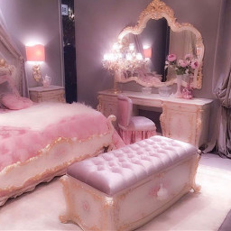 freetoedit princess room pink aesthetic