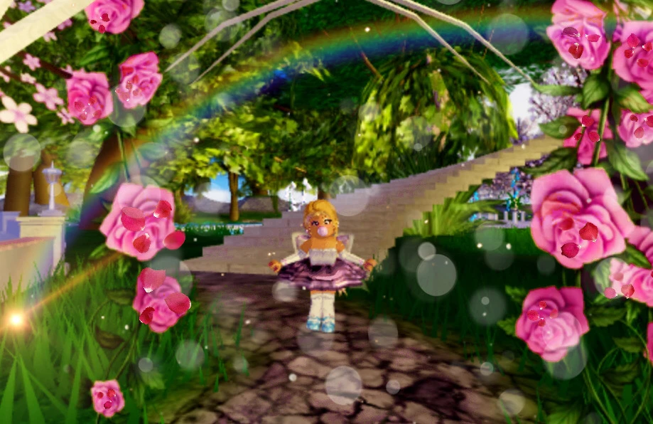 Roblox Aesthetic Roses Rainbow Flare Image By Hjod123