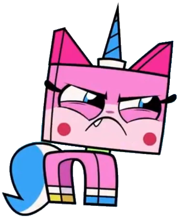 unikitty angry freetoedit sticker by @spinelfan2012