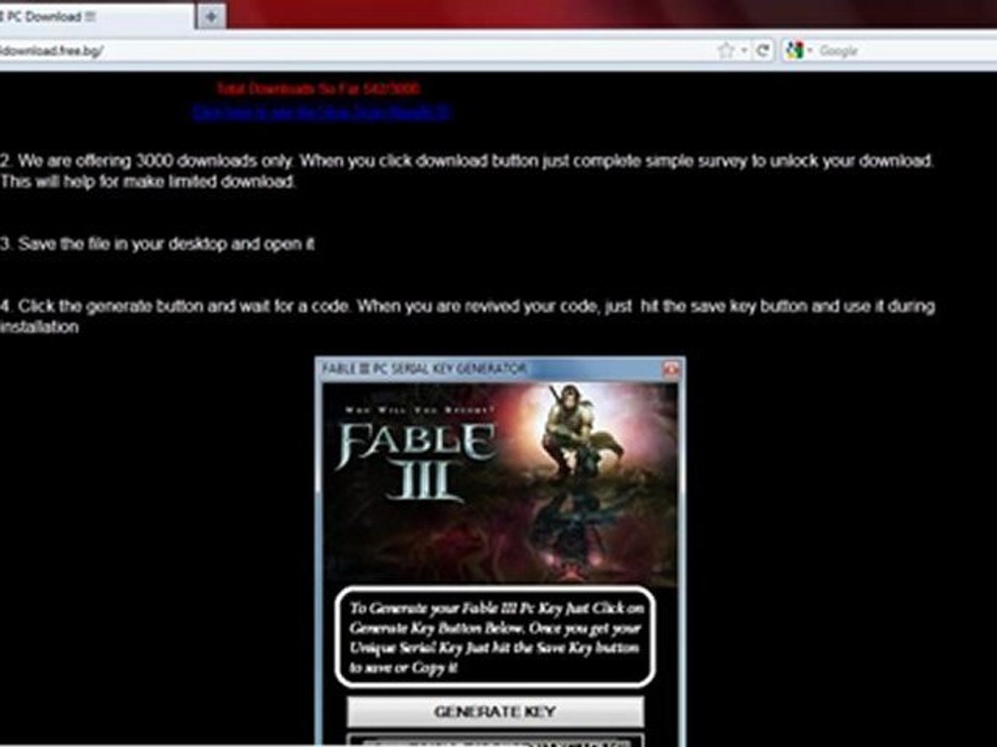 fable 3 manual activation unlock code
