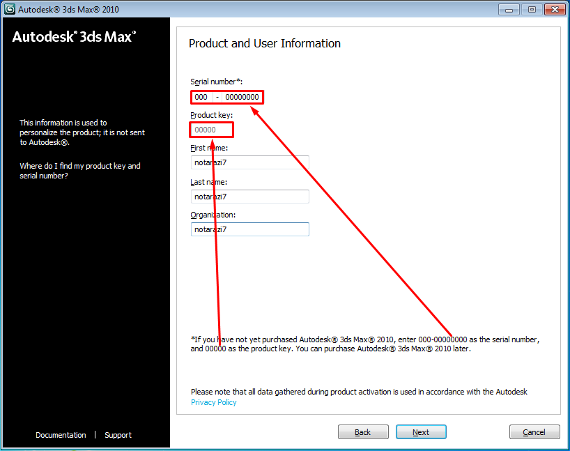 autodesk 3ds max 2011 serial number