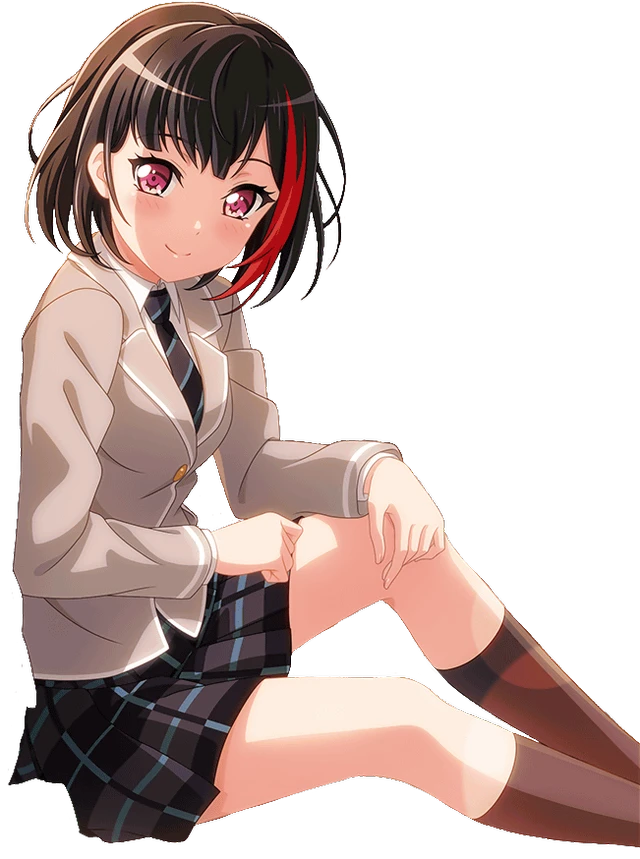 Bang Dream バンドリ ガルパ 美竹蘭 美竹 蘭 Sticker By Ichikara Saori Bang Dream バンドリ ガルパ 美竹蘭 美竹 蘭 Sticker By Ichikara Saori